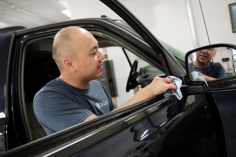 Automotive Window Tint + Paint Protection Film