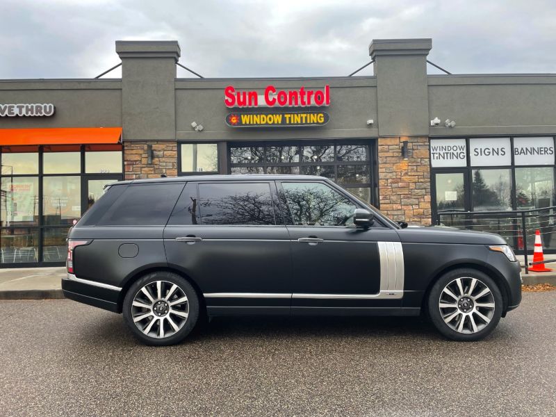 Automotive Window Tint + Paint Protection Film