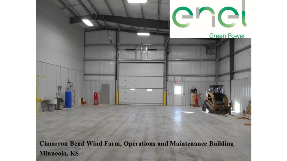Cimarron Bend Wind Farm O&M Building