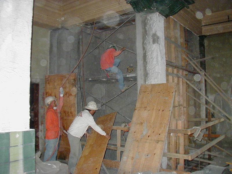 Elevator Shaft: Pour