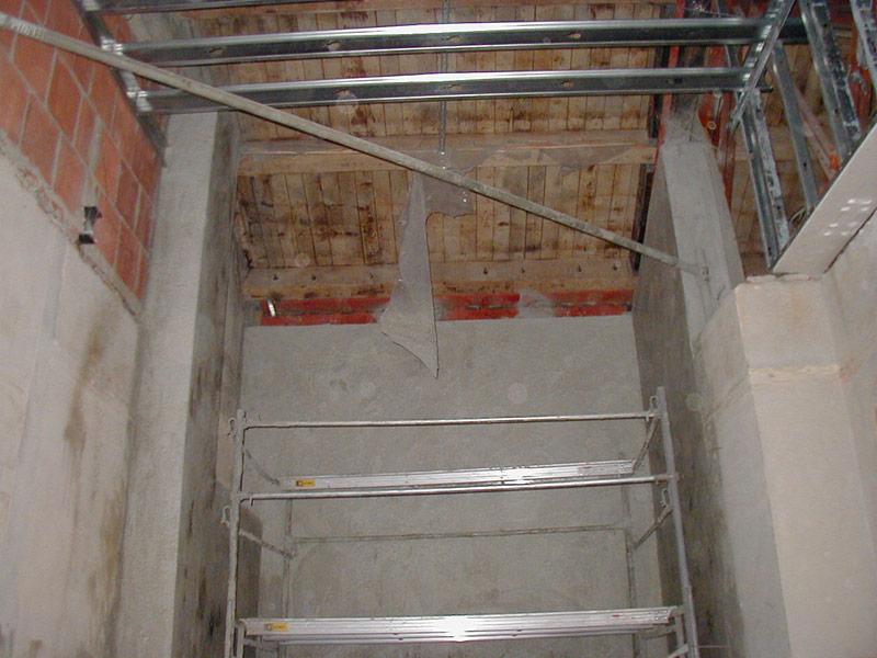 Elevator Shaft: Pour