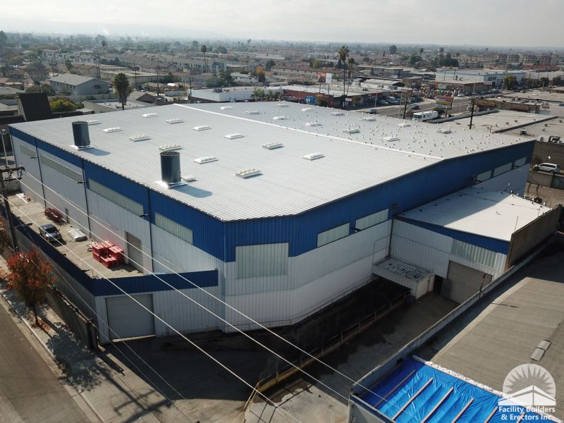 ReRoof on Active Waste Facility