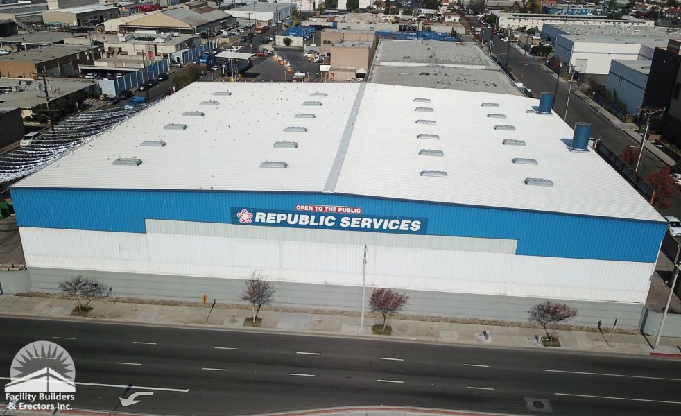 Reroof/T.I. Waste Facility