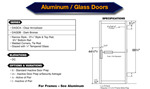 Aluminum / Glass Doors