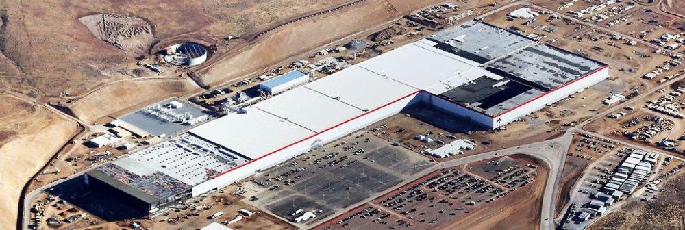 Tesla Factory Sparks Neveda