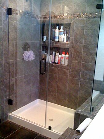 Clear Frameless Shower Door