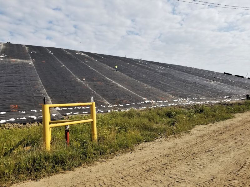 Celina Final Cap Geomembrane As-builts