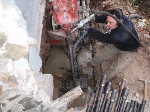 Underpinning using Titan Hollow Bar Micro Piles