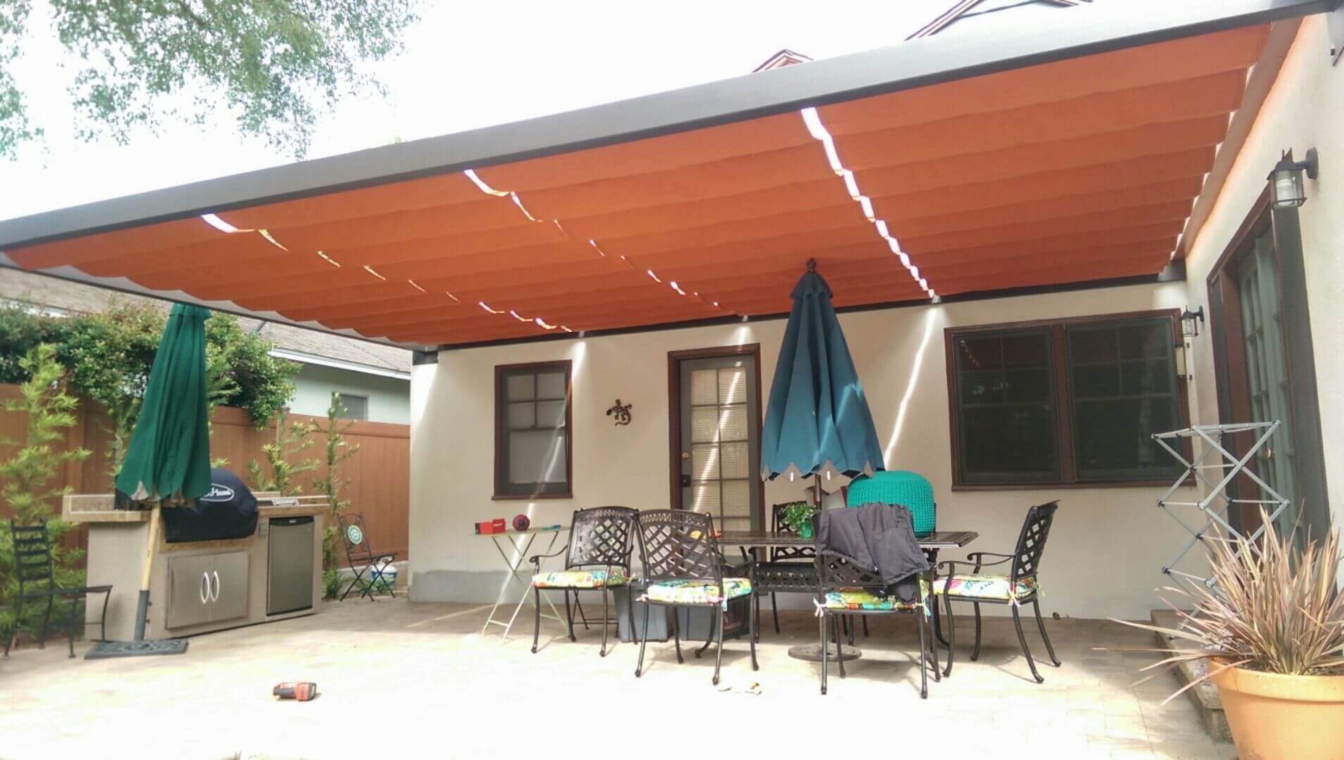 Slide Wire Awnings