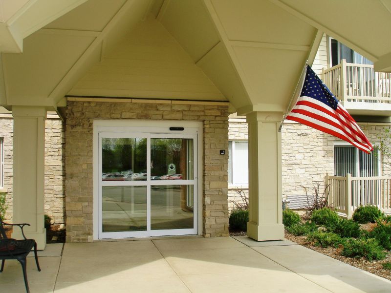 Automatic entrances to assisted living facilities