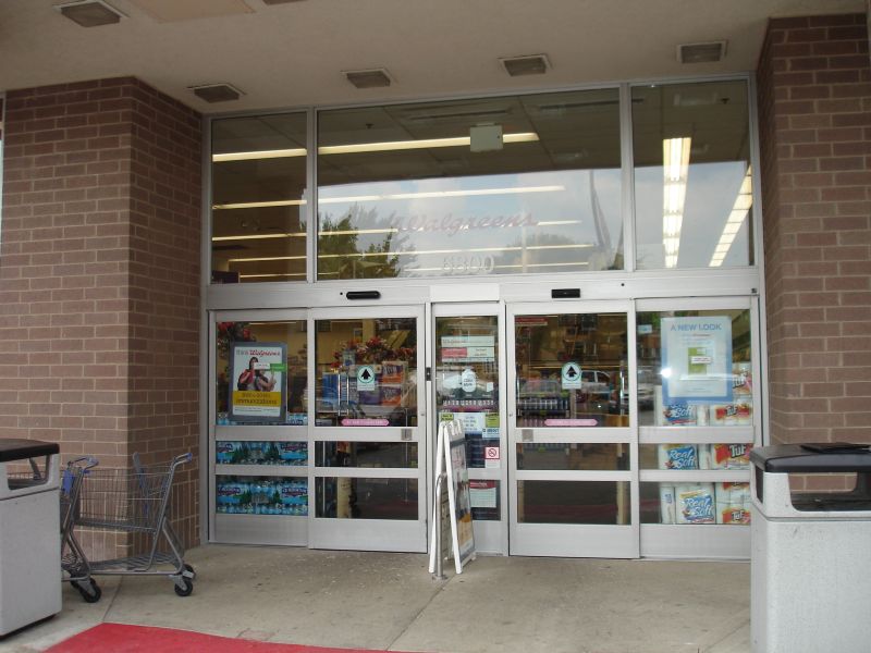 Walgreen's entrances
