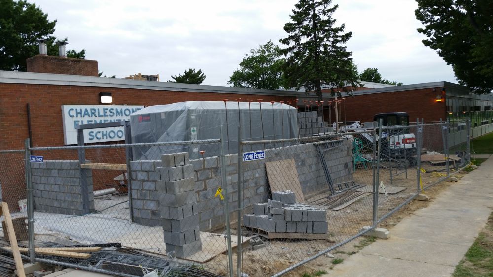 Chiller enclosure progress1