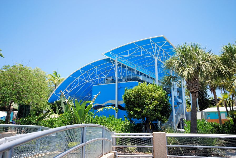 Theme Park Canopy - Miami Seaquarium Penguin Isle - Miami, FL