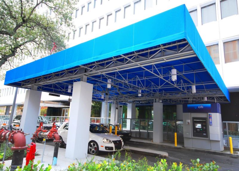 Bank Drive-Thru ATM Canopy