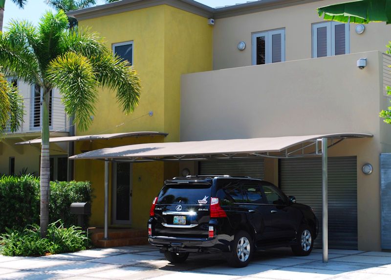Arched Double Carport