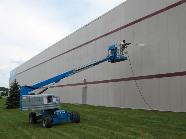 Precast Building Exterior Cleaning