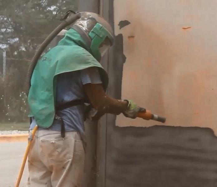 Blasting In-Progress