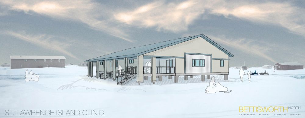 St. Lawrence Island Clinics: Site Work & Foundation Construction 