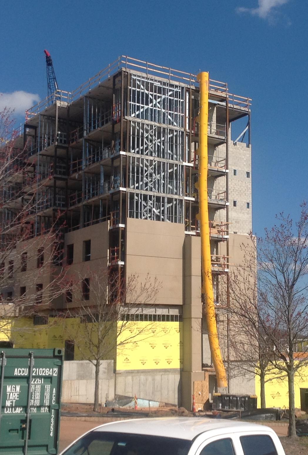 Construction Debris Chute