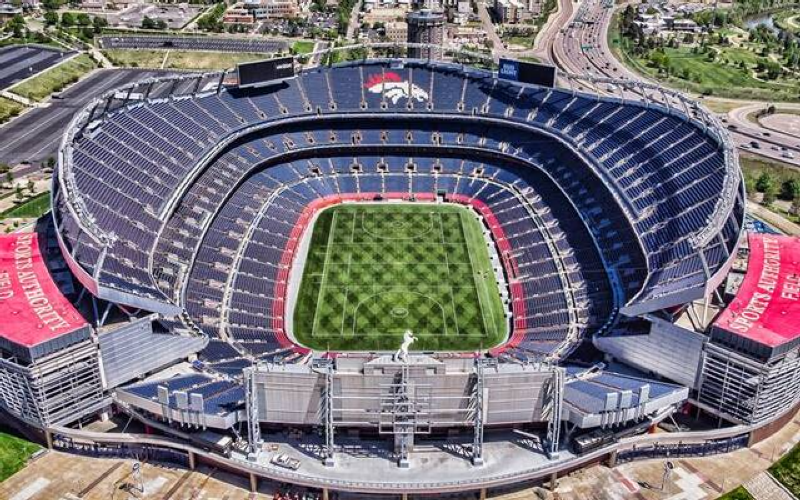 Empower Field at Mile High Stadium, section 542, home of Denver