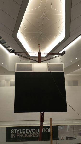 Burlington Mall Hanging LED Screen