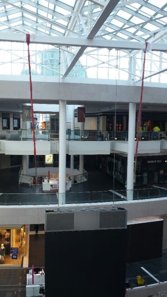 Burlington Mall Hanging LED Screen