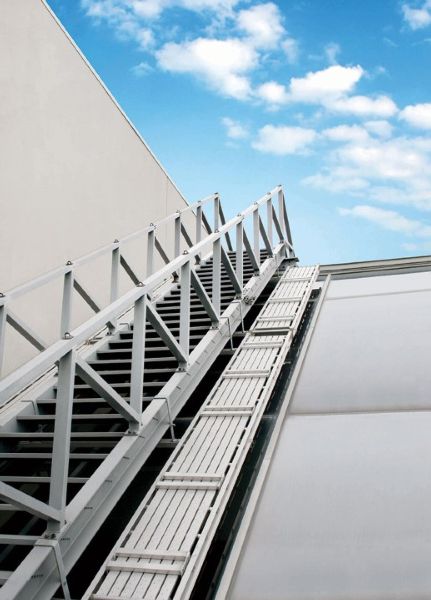 Custom Rolling Stair