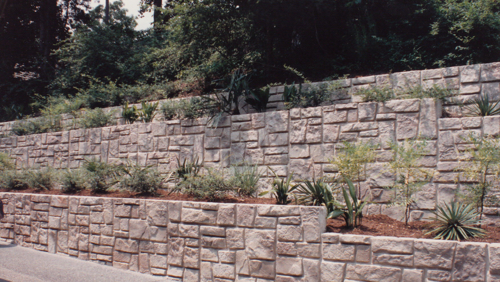 Rock Form Liner Wall
