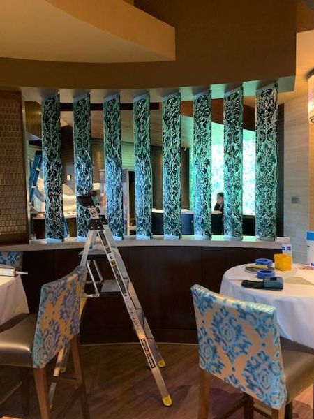 Handmade Glass Installation