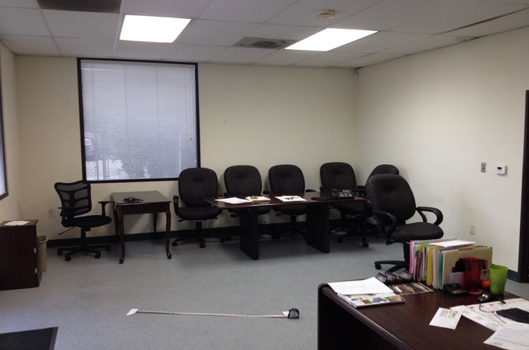 New Interior Storefront Office (Before)