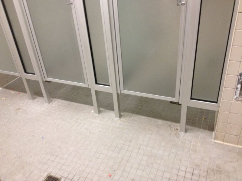 Cummings Construction Shower Partition (After)