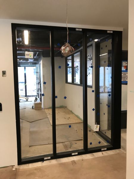 Fireframe Aluminum Series-60 Minute Pilkington Firerated Glass