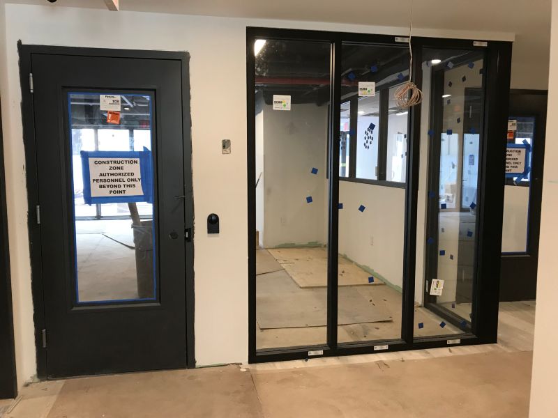 Fireframe Aluminum Series-60 Minute Pilkington Firerated Glass