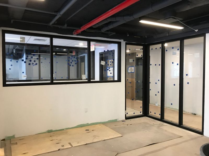 Fireframe Aluminum Series-60 Minute Pilkington Firerated Glass