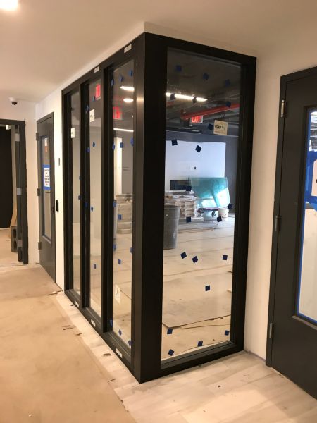 Fireframe Aluminum Series-60 Minute Pilkington Firerated Glass