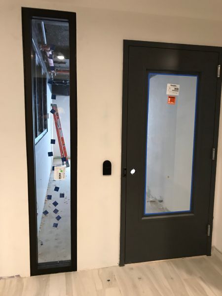 Fireframe Aluminum Series-60 Minute Pilkington Firerated Glass