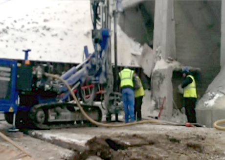 Earth & Soil Grouted Rock Anchors - Micropile Installation