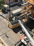 Crane brought in for large project