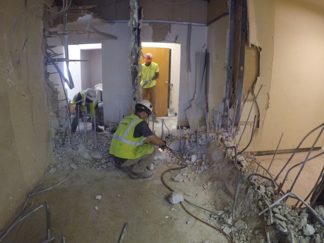 Bay Bank Vault - Asbestos Abatement & Demolition