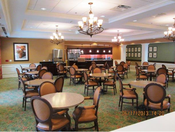 Spring Lake Rehabilitation Facility Dining Room