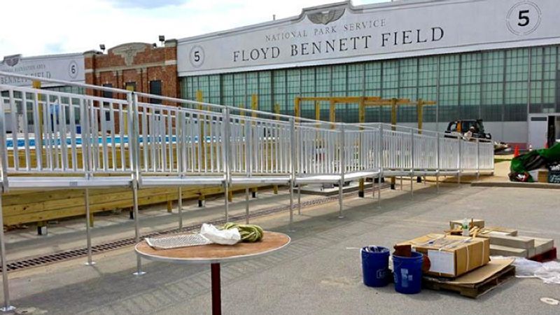 Floyd Bennett Field - Ramp Installation