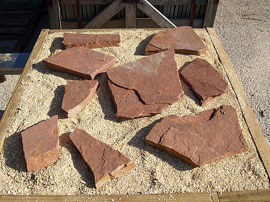 Apache Red Regular Flagstone