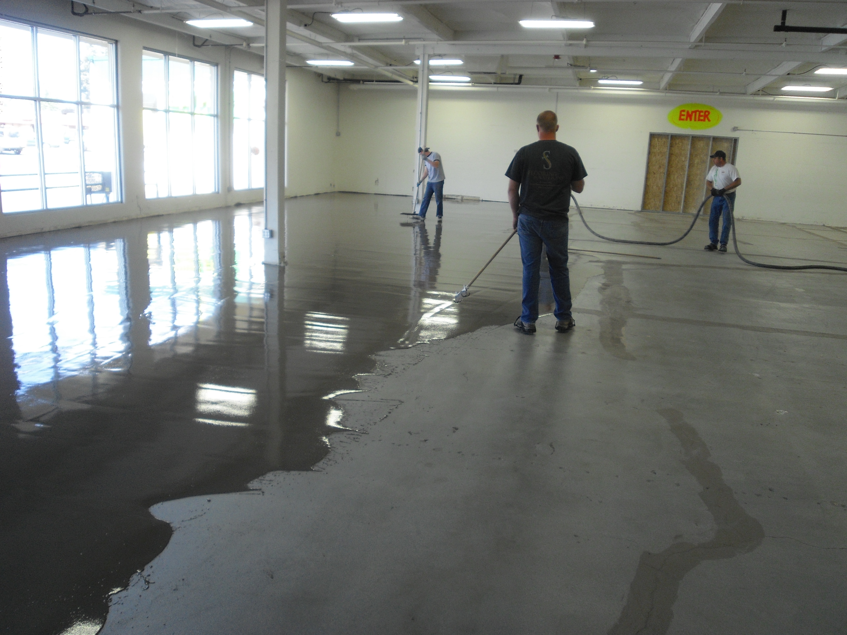 Self-Leveling Install