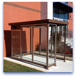 Employee Smoking Shelter