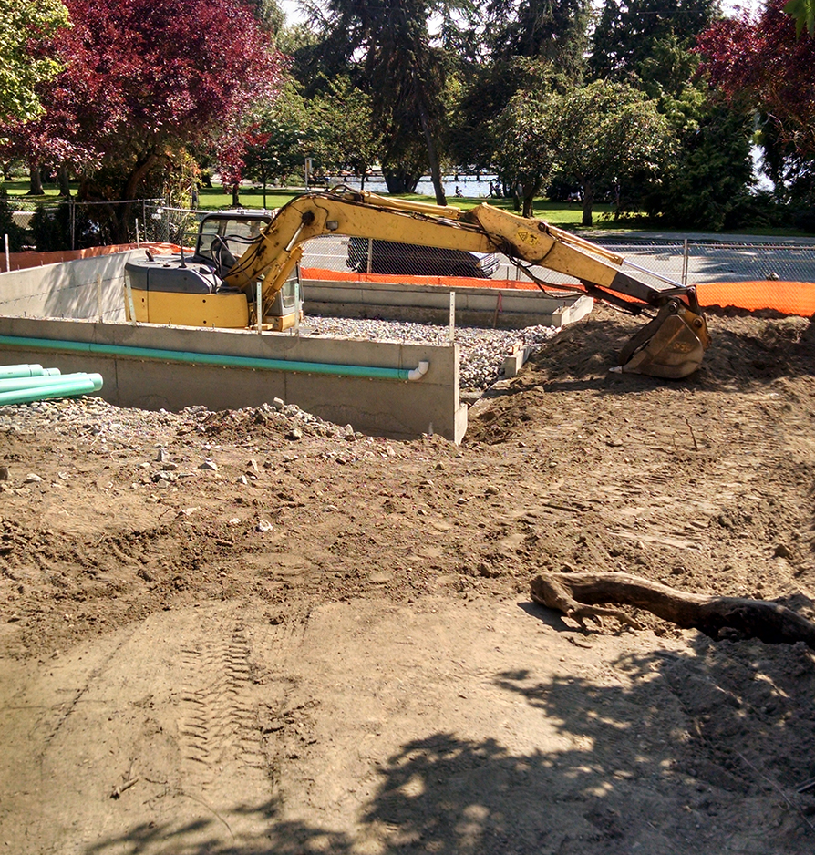 Excavation and Utilities - Greenlake Apartments