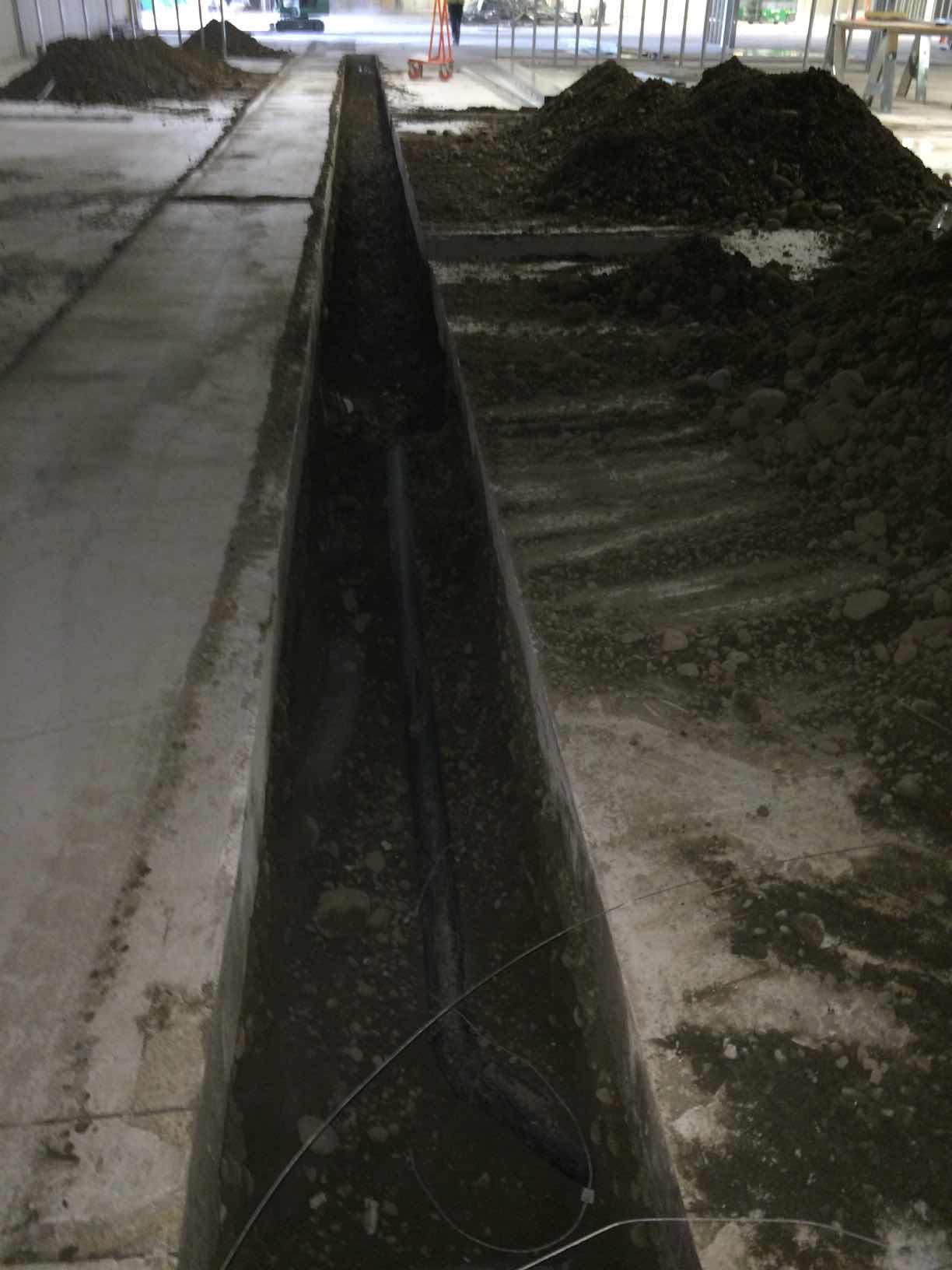 Interior Trenching