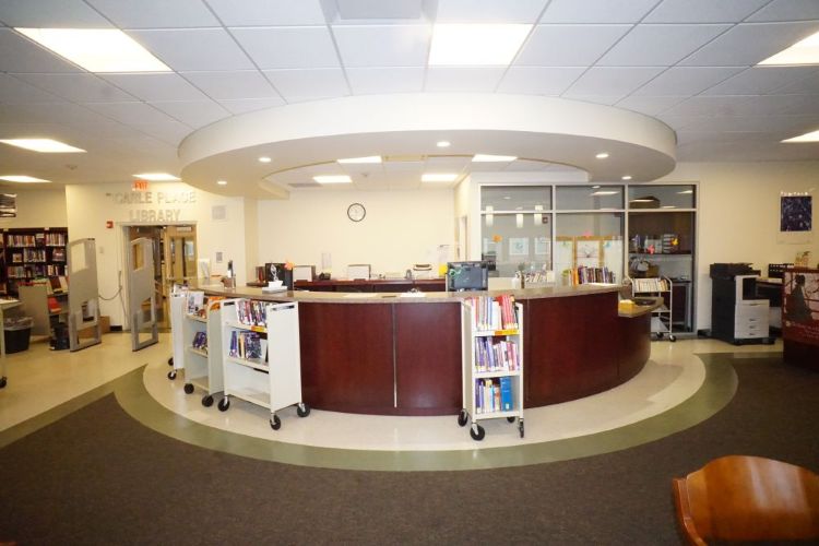 Carle Place High School Library by Allcon Contracting Corporation in