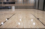 Mountain View High School Maple Basketball Court