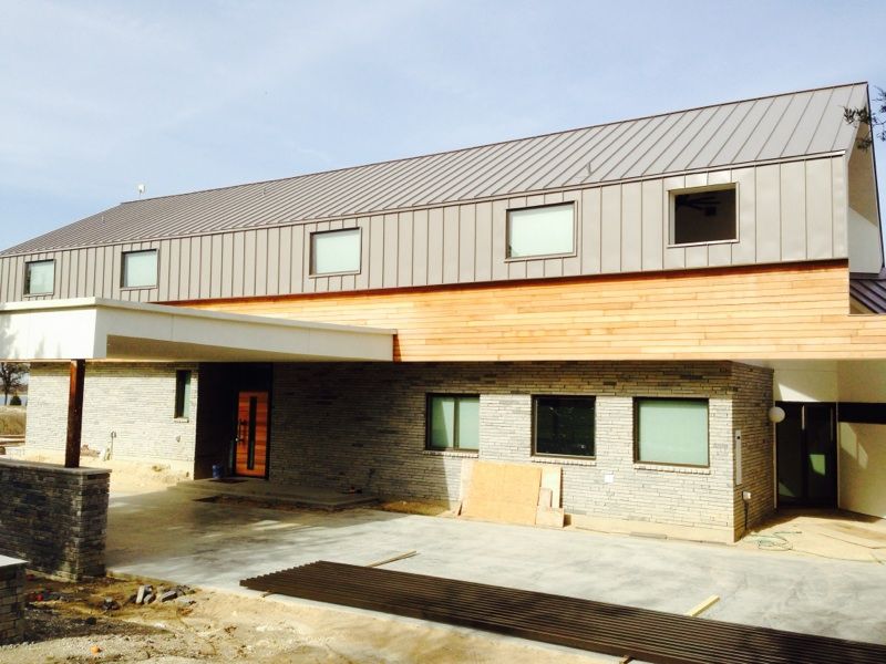 Custom Fabricated Standing Seam Metal