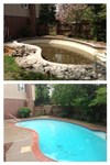 Pool Deck Before/After
